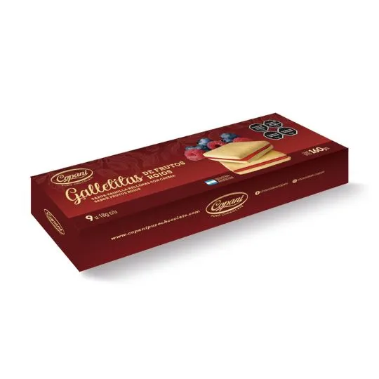 Galletitas de frutos rojos copani 